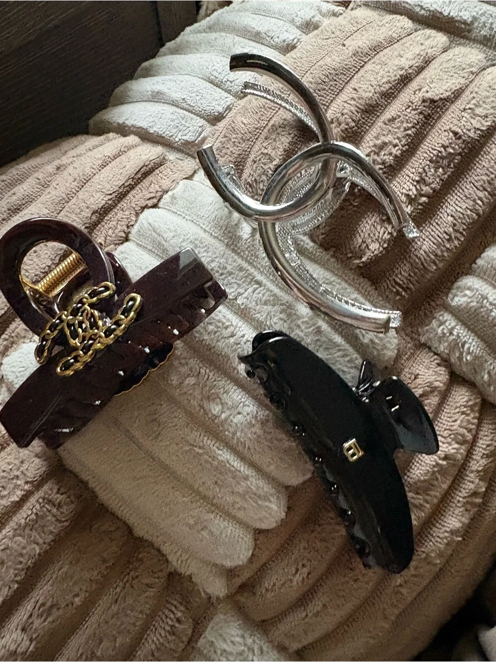 Set of 3 Fashion Hair Claw Clips
